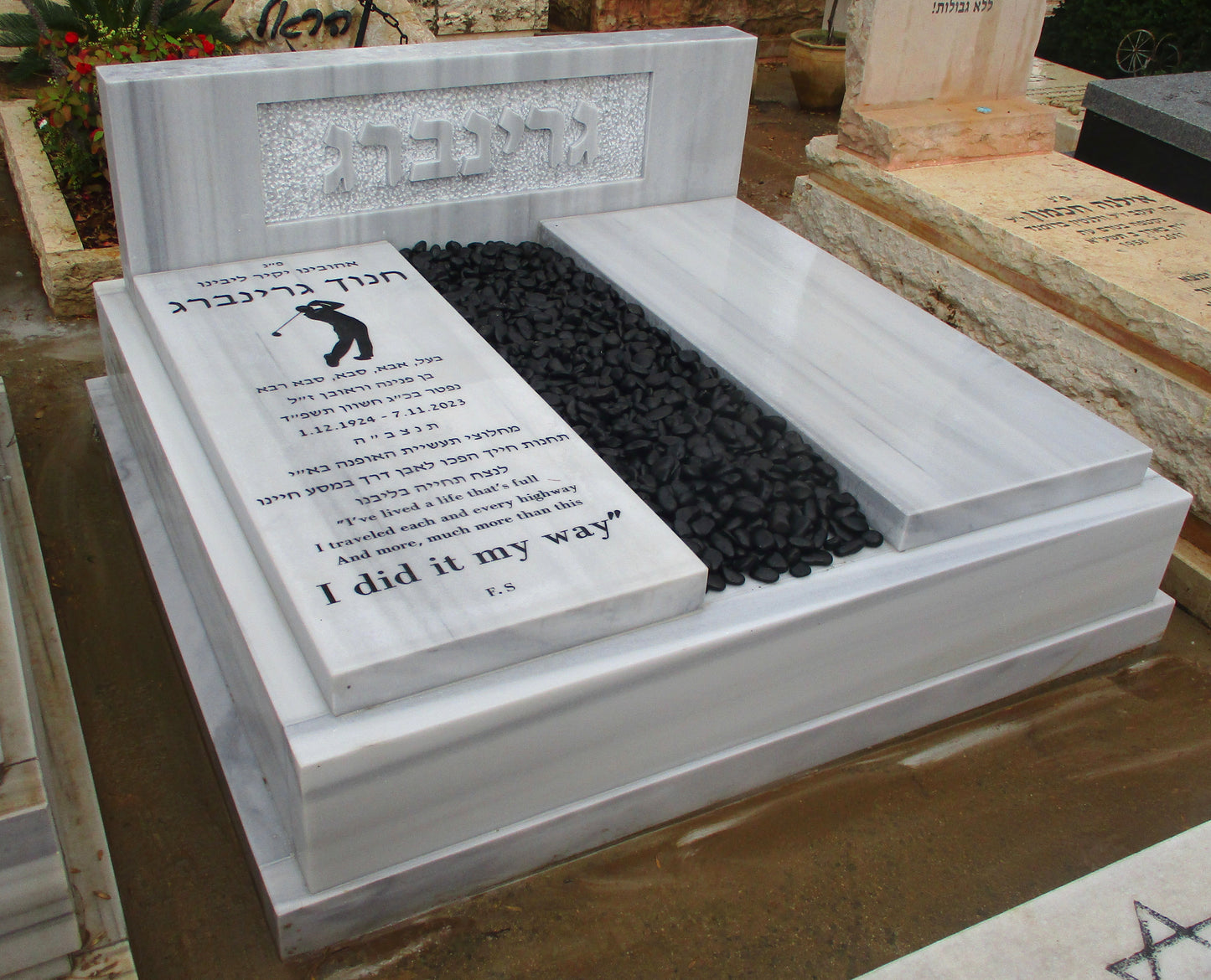 מצבה 3539 - מצבות כפולות